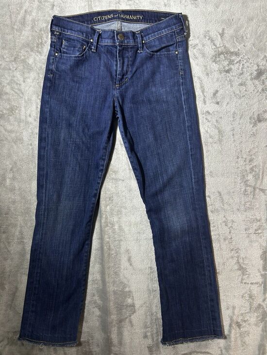 Citizens of Humanity Denim - Citizens of Humanity Elson Jeans Womens 27 Medium Rise Straight Leg